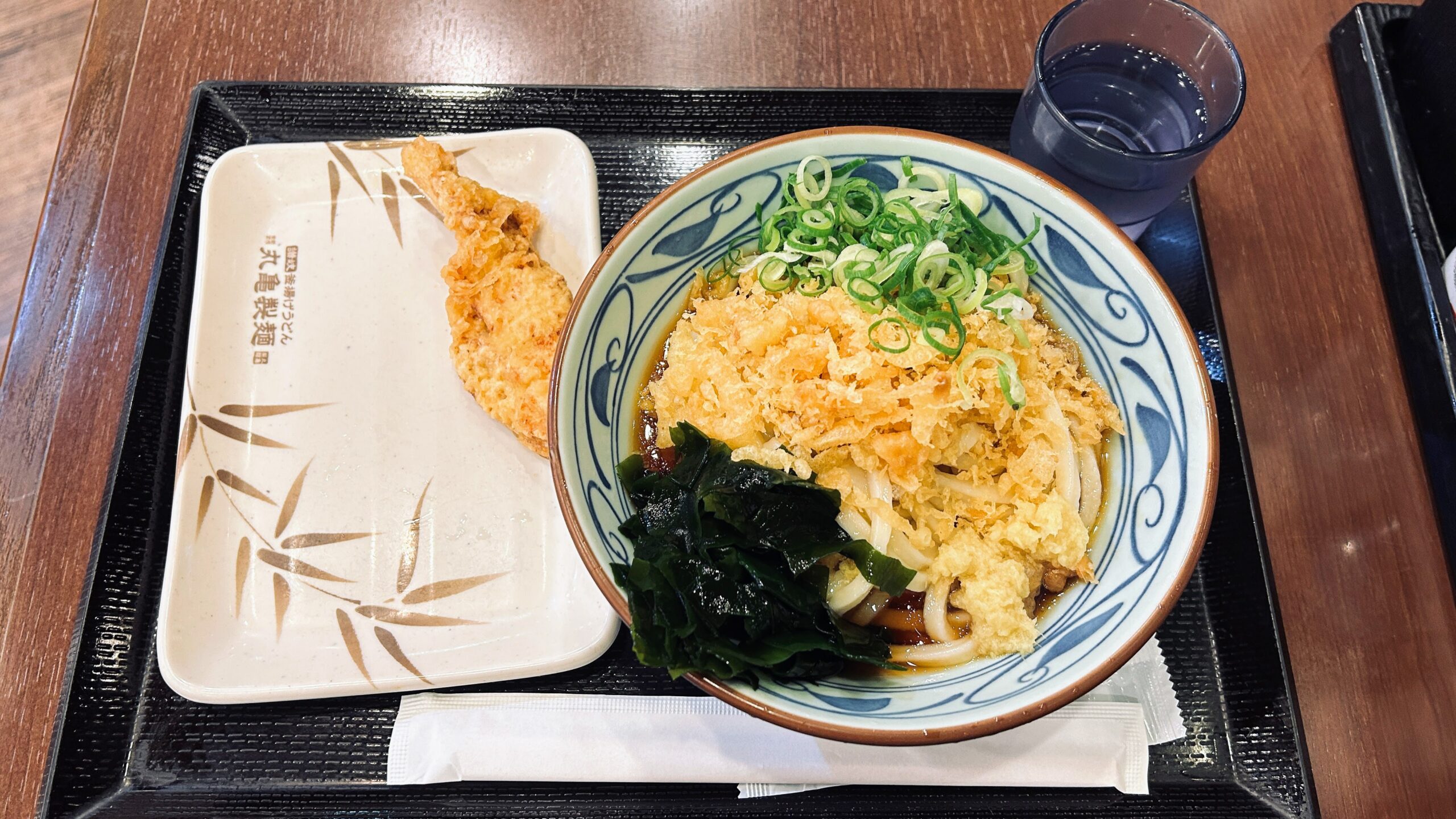 丸亀製麺 ぶっかけうどん大+かしわ天